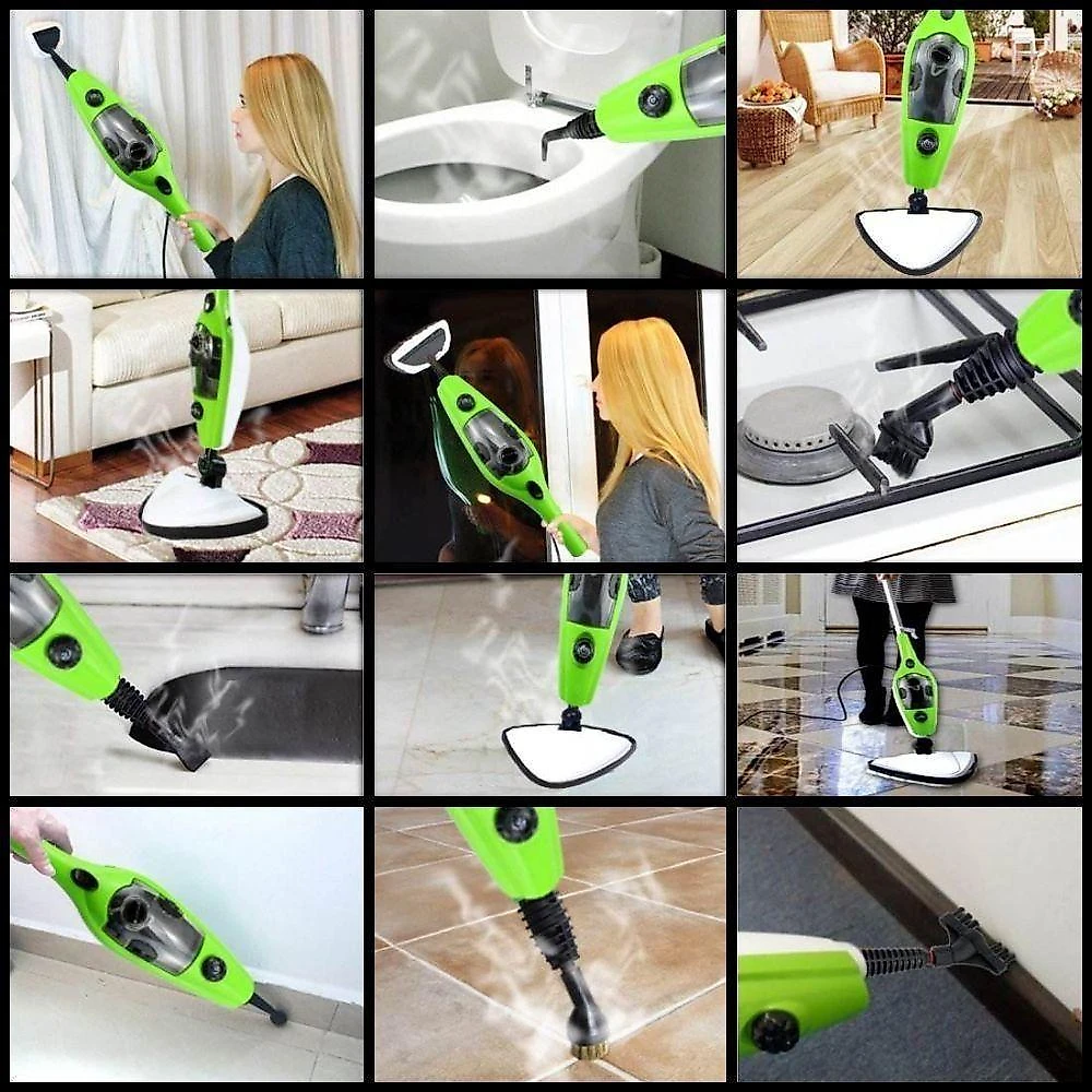 Higienizador Mop X10 Vaporizador 5 Em 1 Limpeza Profunda E Praticidade Para Sua Casa - 110V