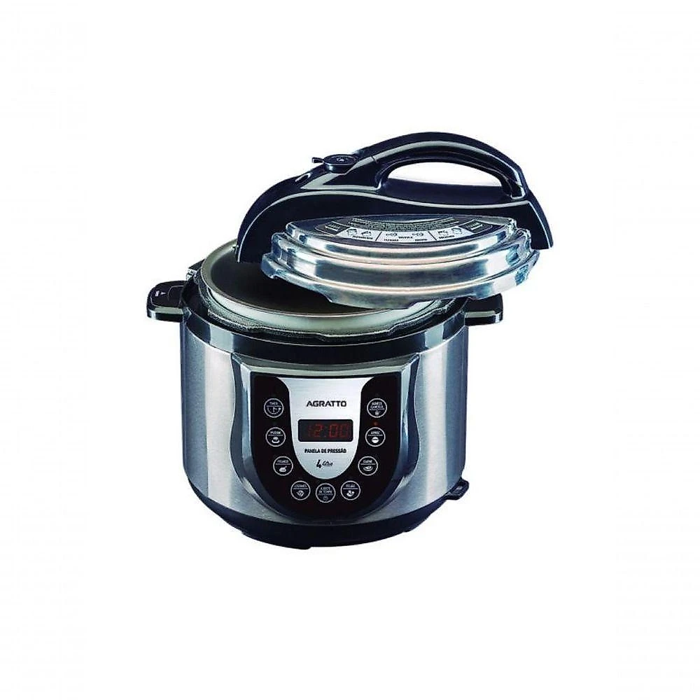 Panela Eletrica De Pressao Agratto 4l - Ped01 110v