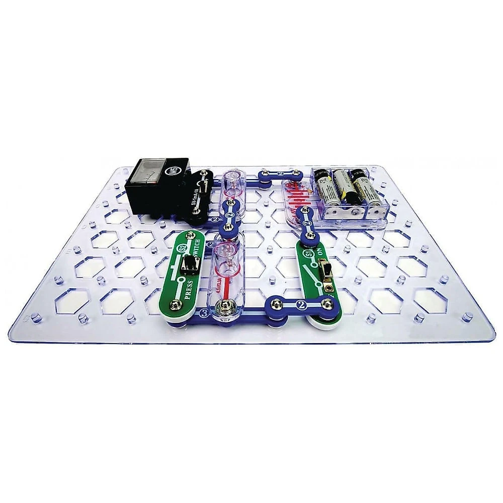 Snap Circuits STEM – Kit Educacional de Eletrônica com Mais de 85 Projetos para Crianças a Partir de 8 Anos