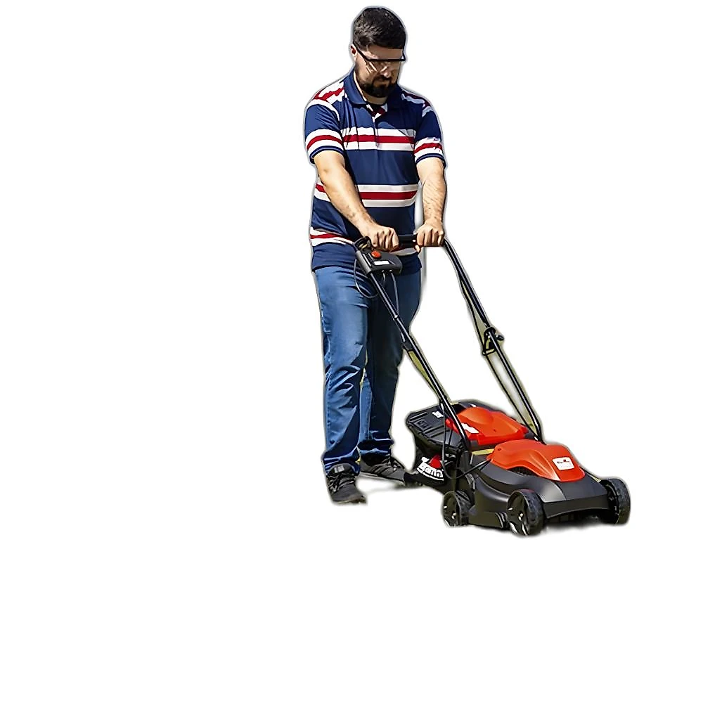 Cortador grama elétrico toyama tlm320e1-x 1000w 220v 32cm