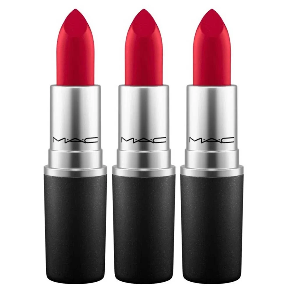 Miniatura MAC Kit de Maquiagem - 3 Batons Retro Matte Ruby Woo Kit