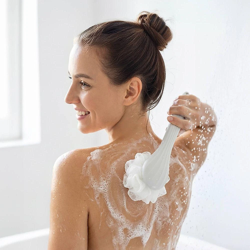 Escova Elétrica de Banho Spin Spa 4 em 1 2 Níveis Cinza Be Emotion