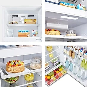 Geladeira Hisense Duplex Branca 381L Inverter Frost Free RT3N375 110V