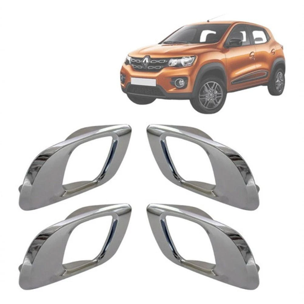 Kit Maçaneta Interna Gatilho Puxador Cromado Kwid 2017 A 22 - Un / 4 [f103]