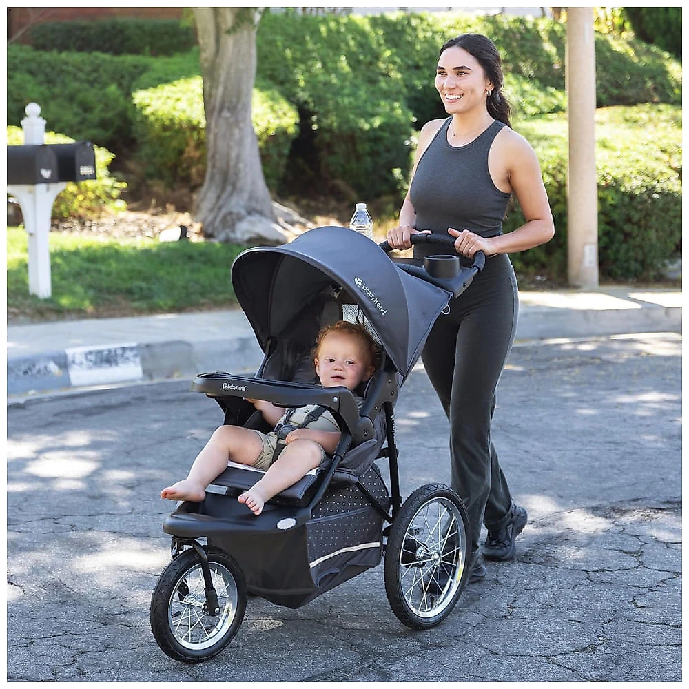Carrinho de Bebê Baby Trend Expedition Jogger, Cinza