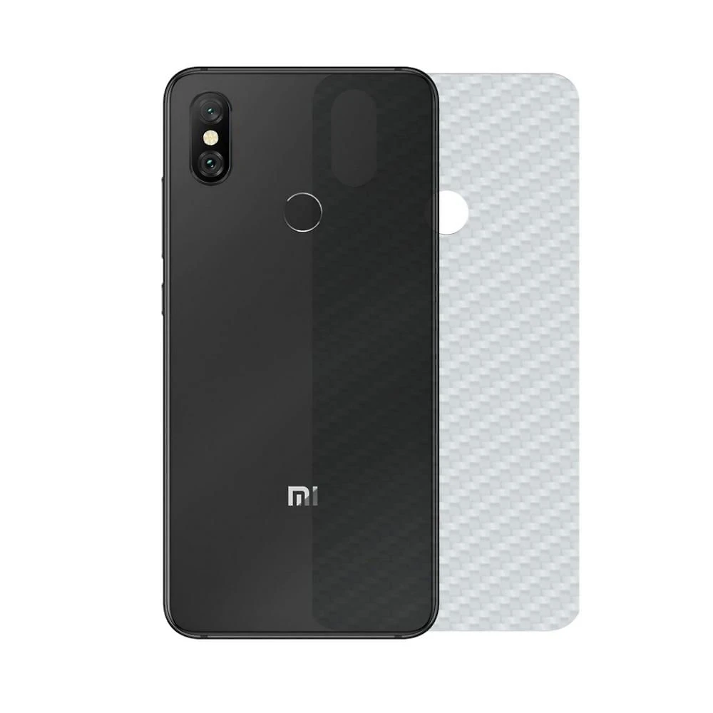 Película Traseira de Fibra de Carbono Transparente para Xiaomi Mi 8 - Gorila Shield