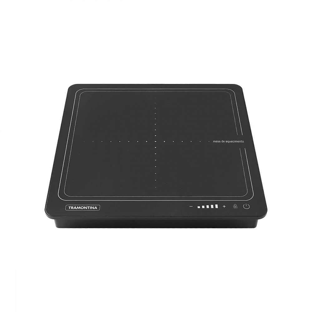 Mesa de Aquecimento a Indução 220V com Vitroceramica Preta para Buffets Tramontina