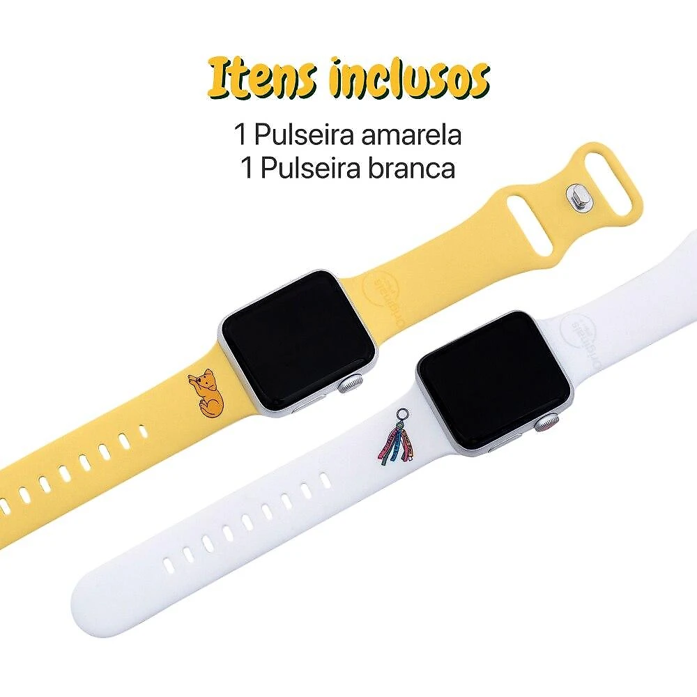 Kit Pulseira Apple Watch 38/40/41 mm, Originais do Brasil