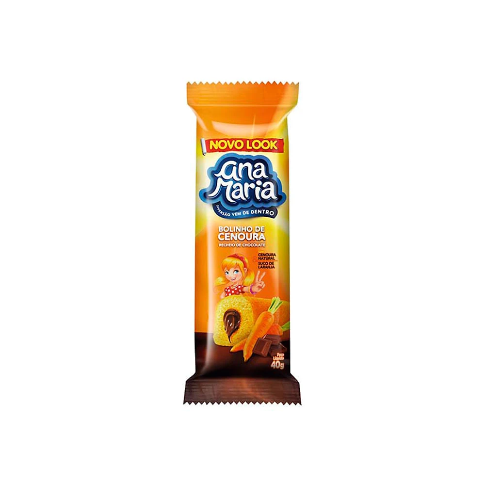 Bolinho Ana Maria Cenoura com Chocolate 40g