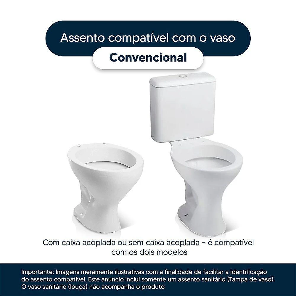 Assento Sanitário Convencional - Oval Bordô Para Todas As Marcas