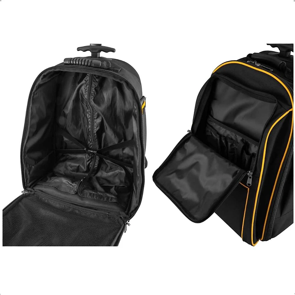 Mochila para ferramentas vonder mov 0500 com rodas, lona reforçada e puxador extensível