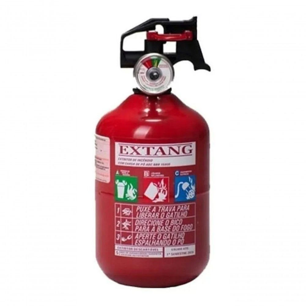 Extintor Abc Veicular Automotivo 1kg Validade 5 Anos