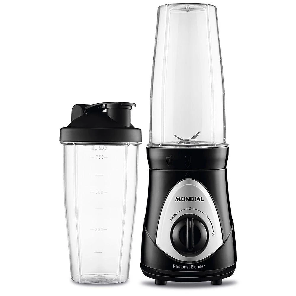 Liquidificador Portátil Mondial Personal Blender Dg-01 Personal Blender-220v-preto/prata 220V