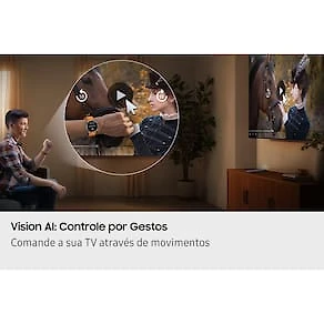 Smart TV Samsung 85” 4K QLED Ultra QN85Q7FAAGXZD Processador com AI Controle por Gestos Xbox Cloud Gaming