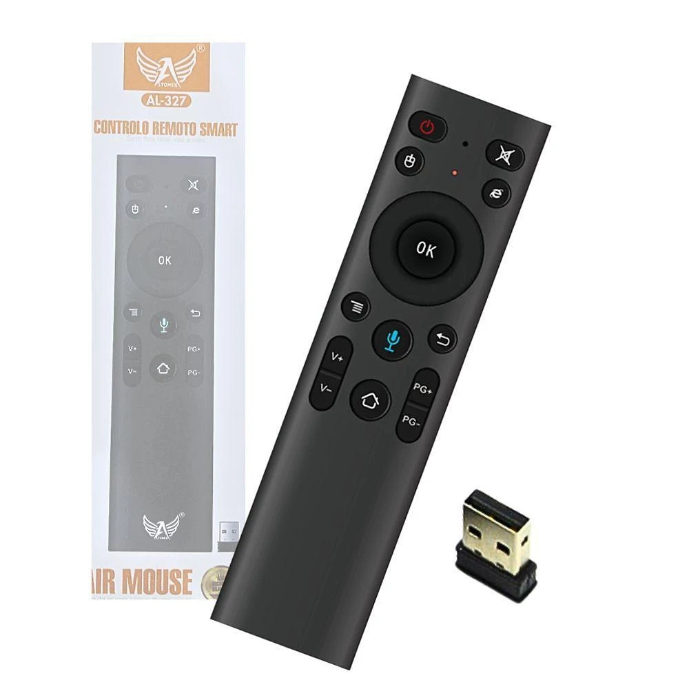 Controle Air Mouse Altomex com Sensor de Movimento para Smart Tv e Pc
