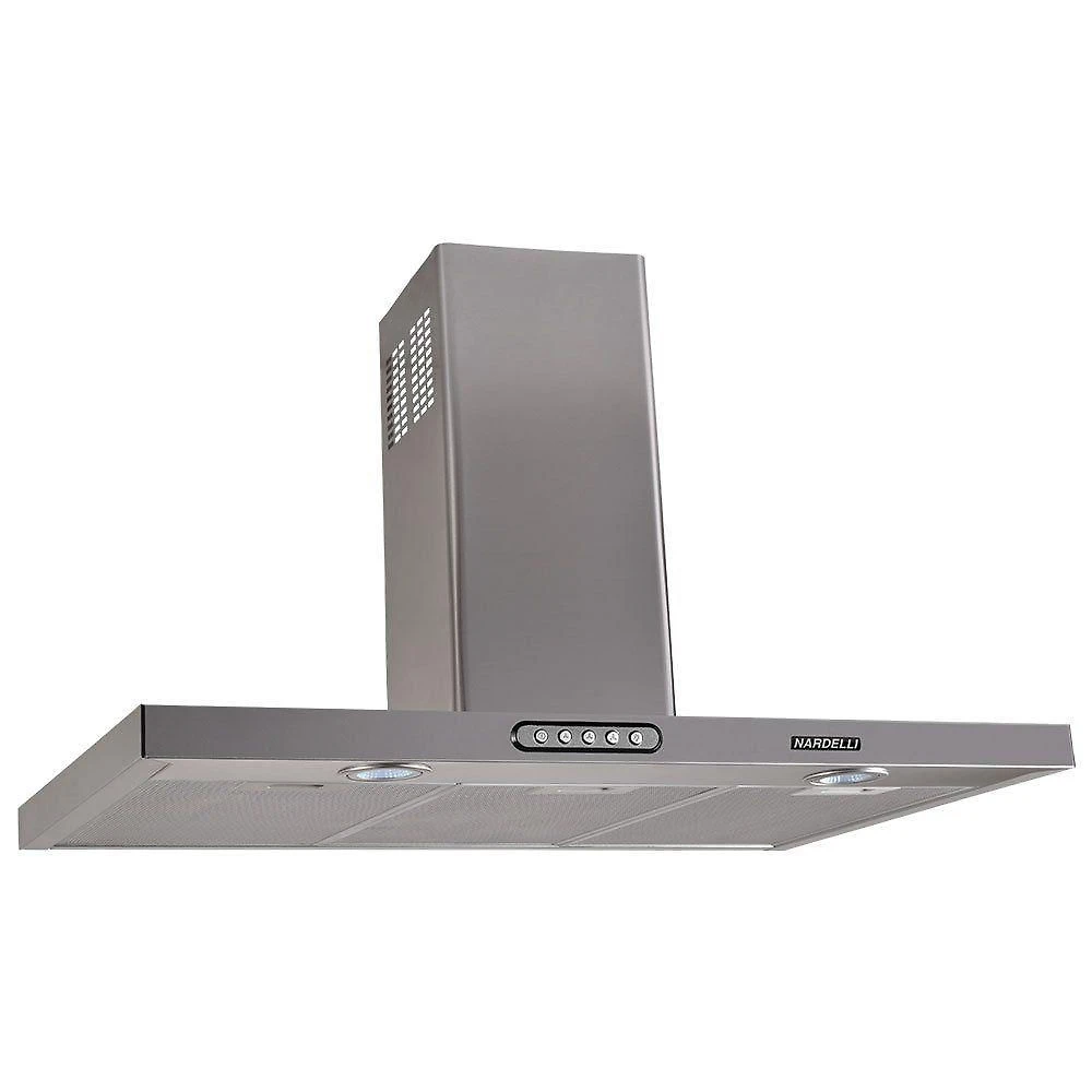 Coifa De Parede 90cm Retangular Duto Slim Nardelli 110V