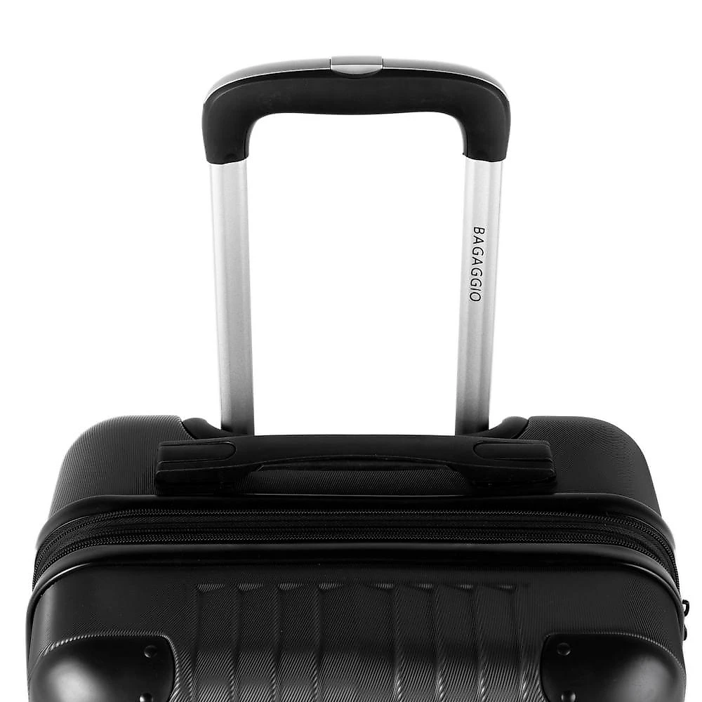Mala de Bordo 10 Kg ABS 4 Rodas Turquia II Preta Preto - PP