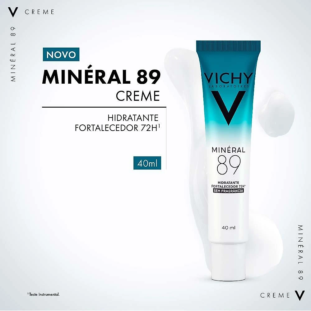 Creme facial vichy minéral 89 40ml