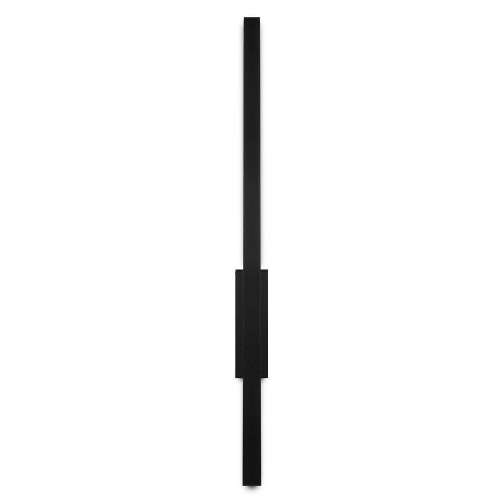 8 Arandelas Traço Frame Linear Reta Led 6w 50cm 3000k-preto