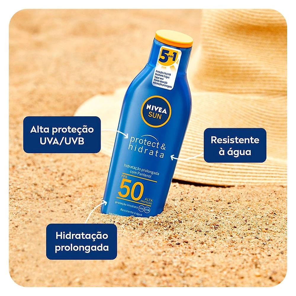 Protetor solar nivea sun protect & hidrata fps50 400ml