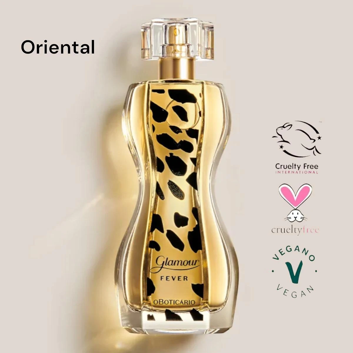 Miniatura O Boticário Glamour Fever Colônia 75ml Oriental