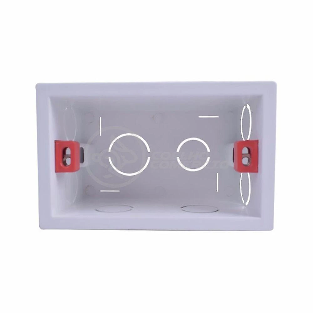 Tomada de Parede com USB Modelo Luxo Dupla 10A Bivolt Branco Smart Bracelet webcontinental-9009288747226