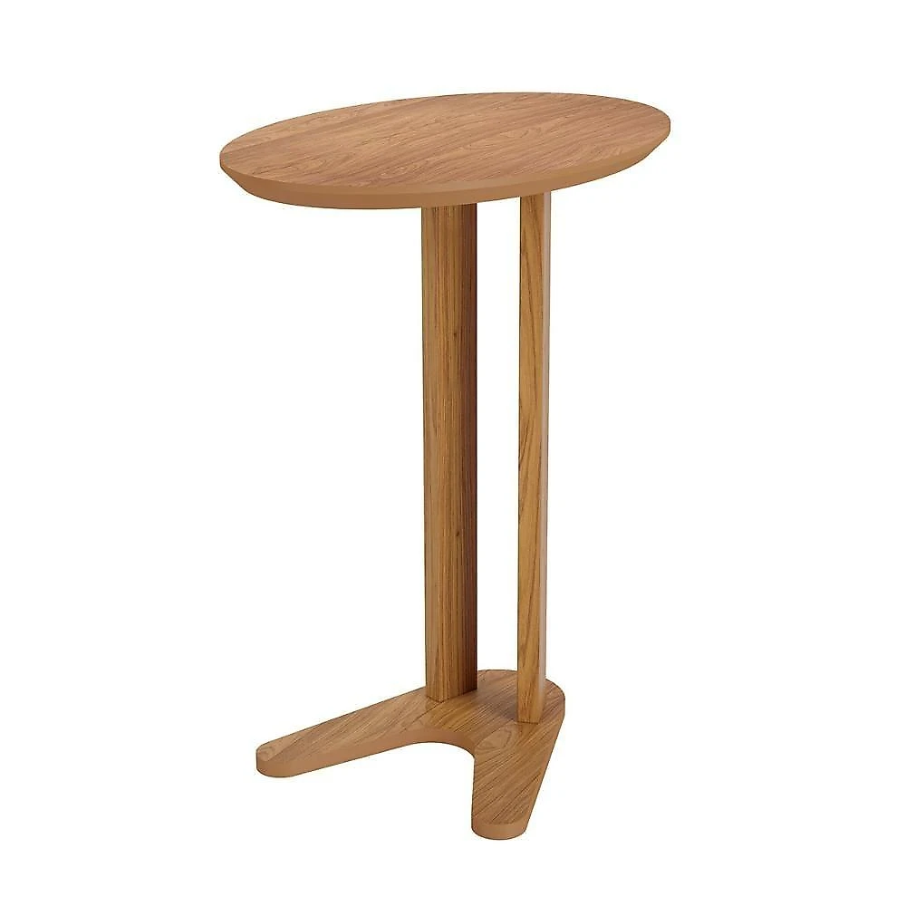 Mesa Auxiliar Nature Redonda MDF 40CM Rosê Dalla Costa webcontinental-7899676650212
