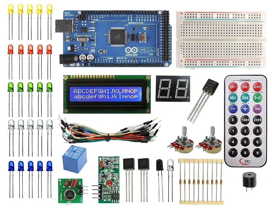 Miniatura Kit Arduino Mega 2560 Maker