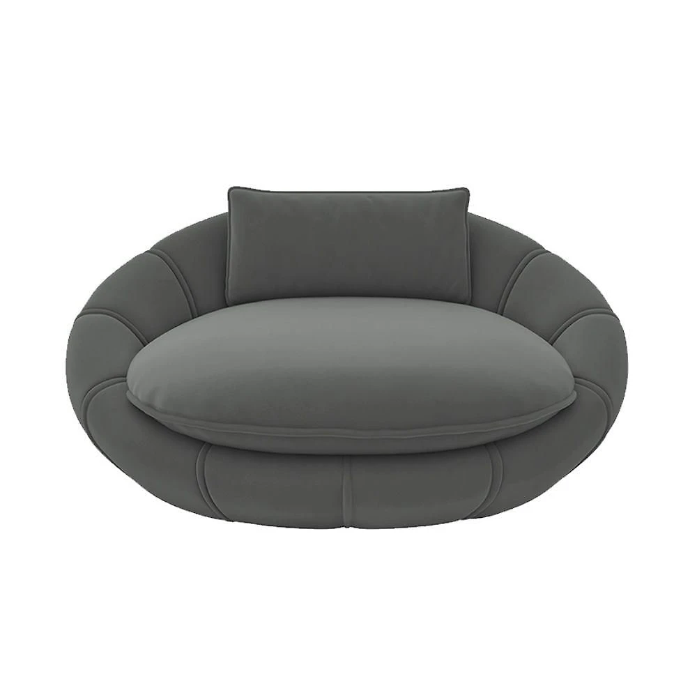 Caminha Pet Sallar Home Golden Porte Médio a Grande Veludo Cinza 78cm