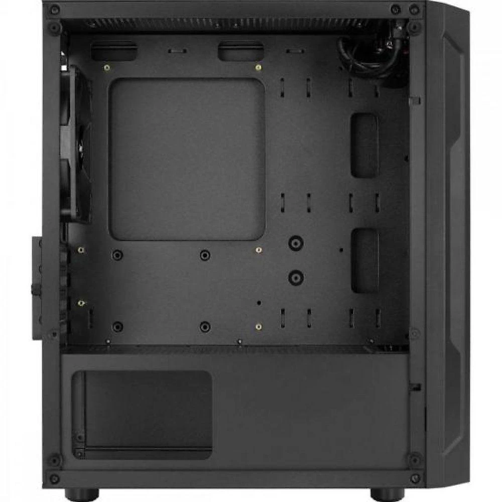 Gabinete Gamer Trinity Mini Tower Micro ATX Vidro Temperado com Suporte para Watercooler Preto