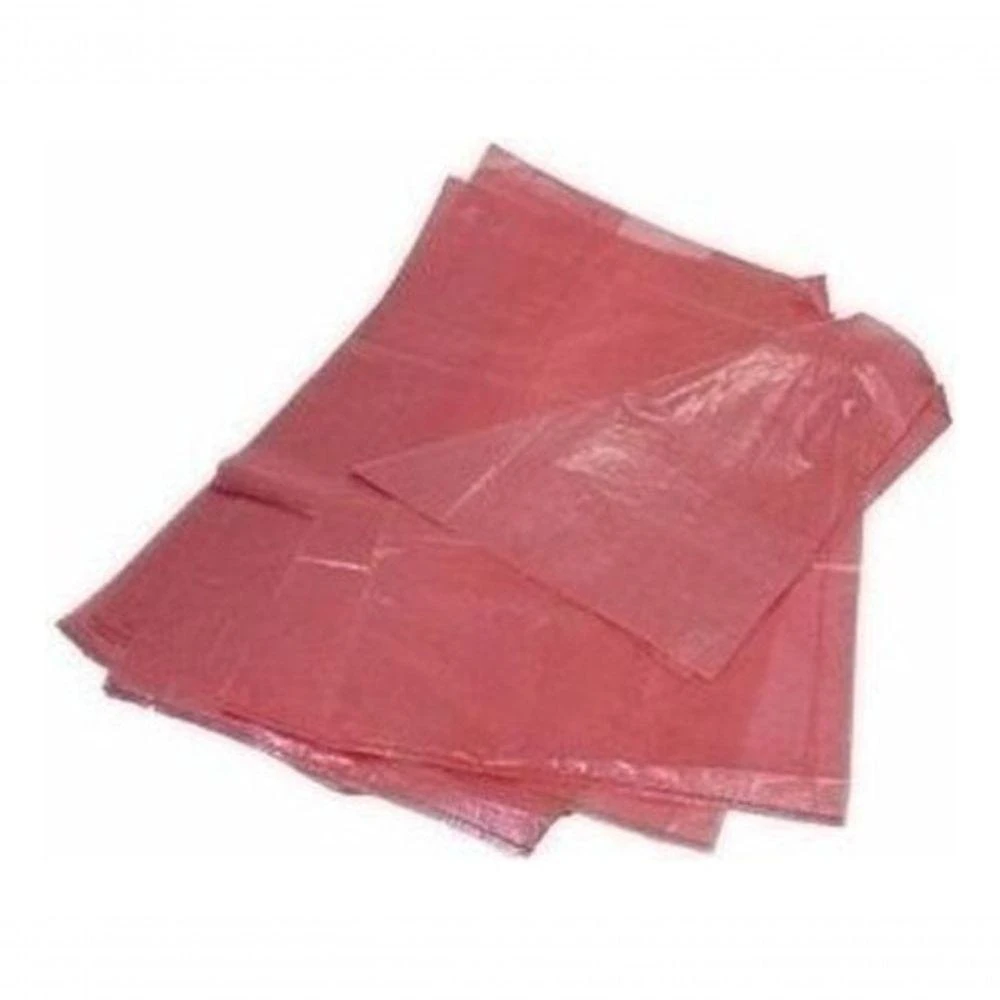 Saco para Lixo 40 Litros Banheiro 50x60CM Espessura Normal Micra 06 Vermelho 100 Unidades Higipack
