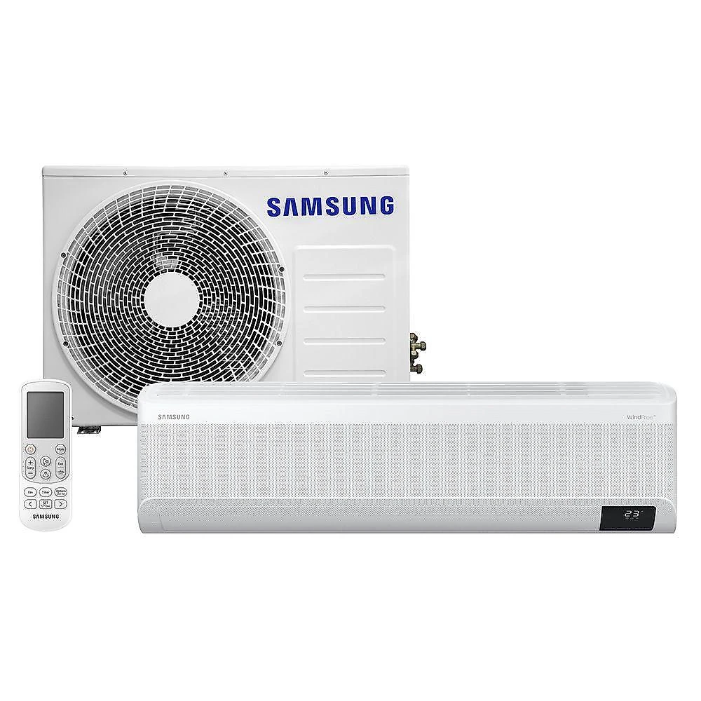 Ar condicionado split inverter samsung windfree connect 22000 btus frio 220v ar24bvfaawkxaz