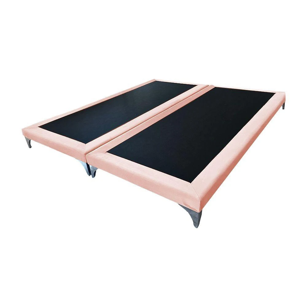 Cama Oriental Premium Casal Veludo Rose