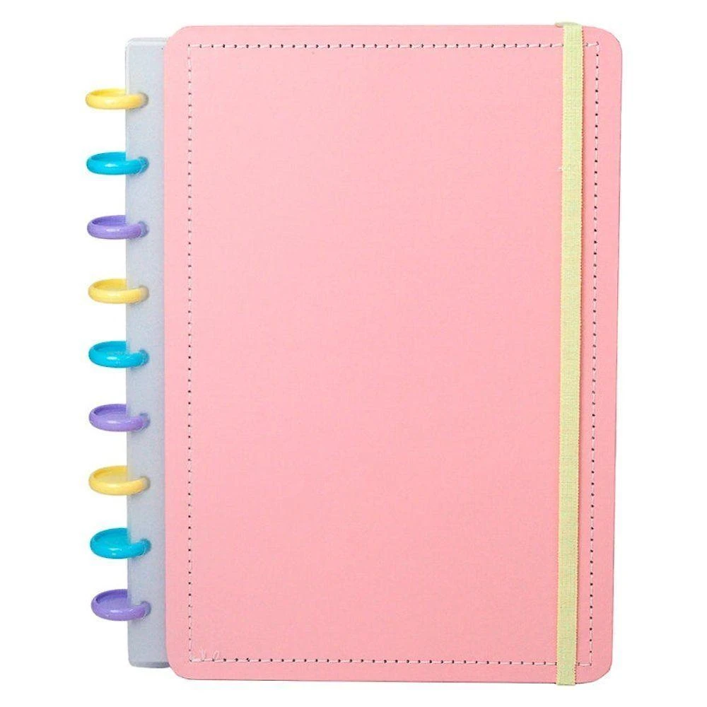 Caderno de Disco Disko Tutti Frutti Médio m Capa Dura Rosa