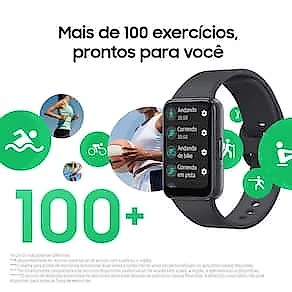 Smartphone Samsung Galaxy A37 5G Tela 6.7" 128GB Preto + Galaxy Fit 3 Grafite