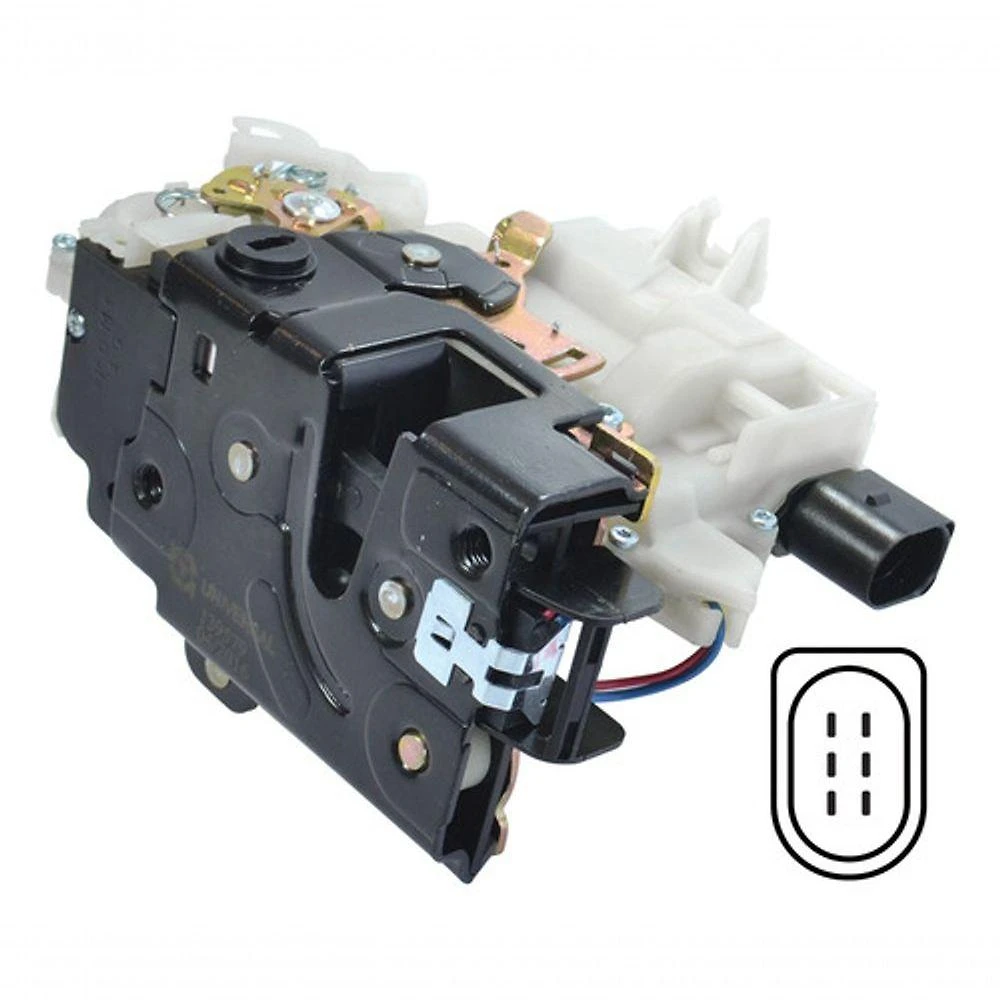 Fechadura Elétrica Traseira Esquerda F103 para Golf 2007 a 2013 Universal Automotive