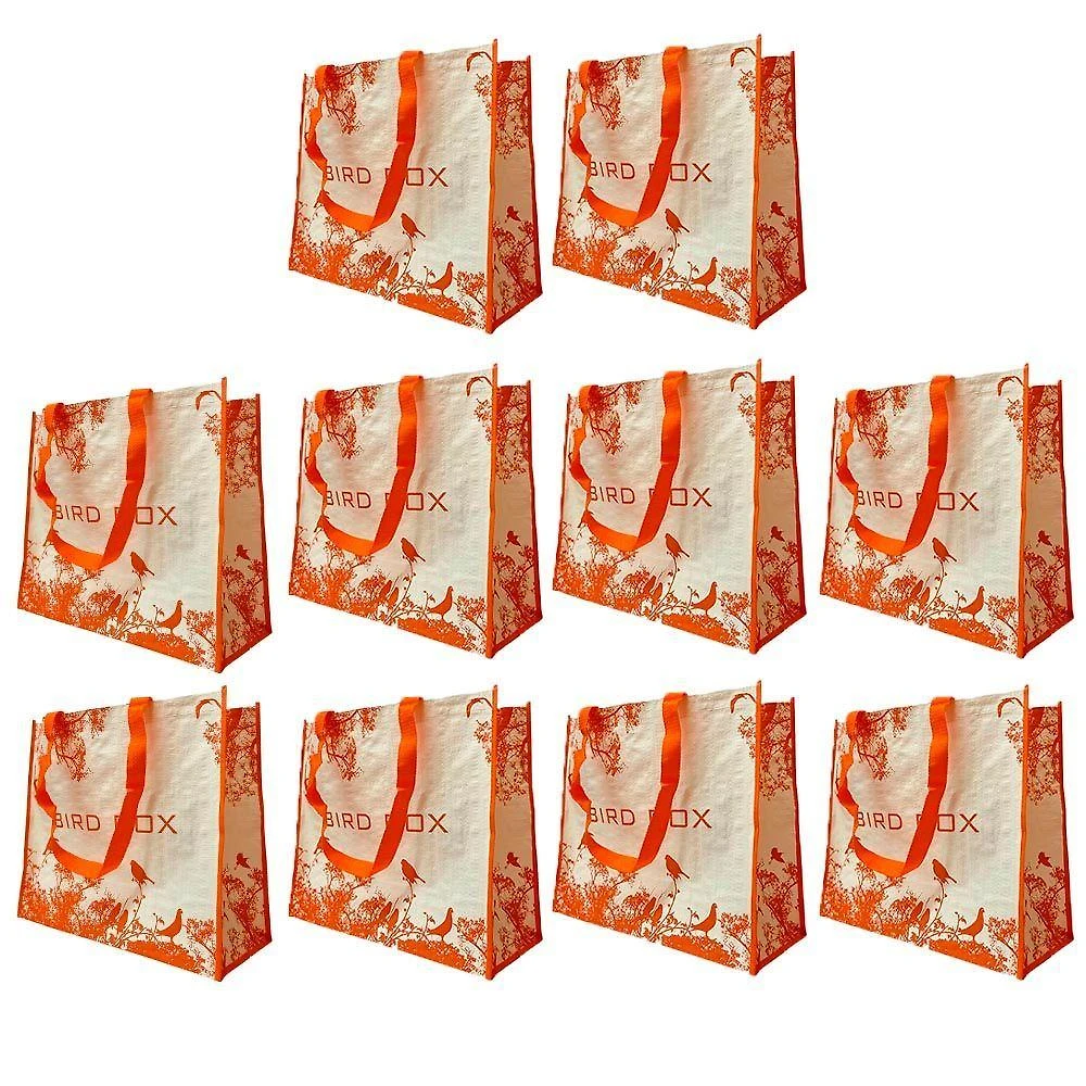 Bolsa Ecobag Sacola De Ombro Ecologica Kit 10 Uni Compras Mercado Reutilizavel Dobravel Multiuso