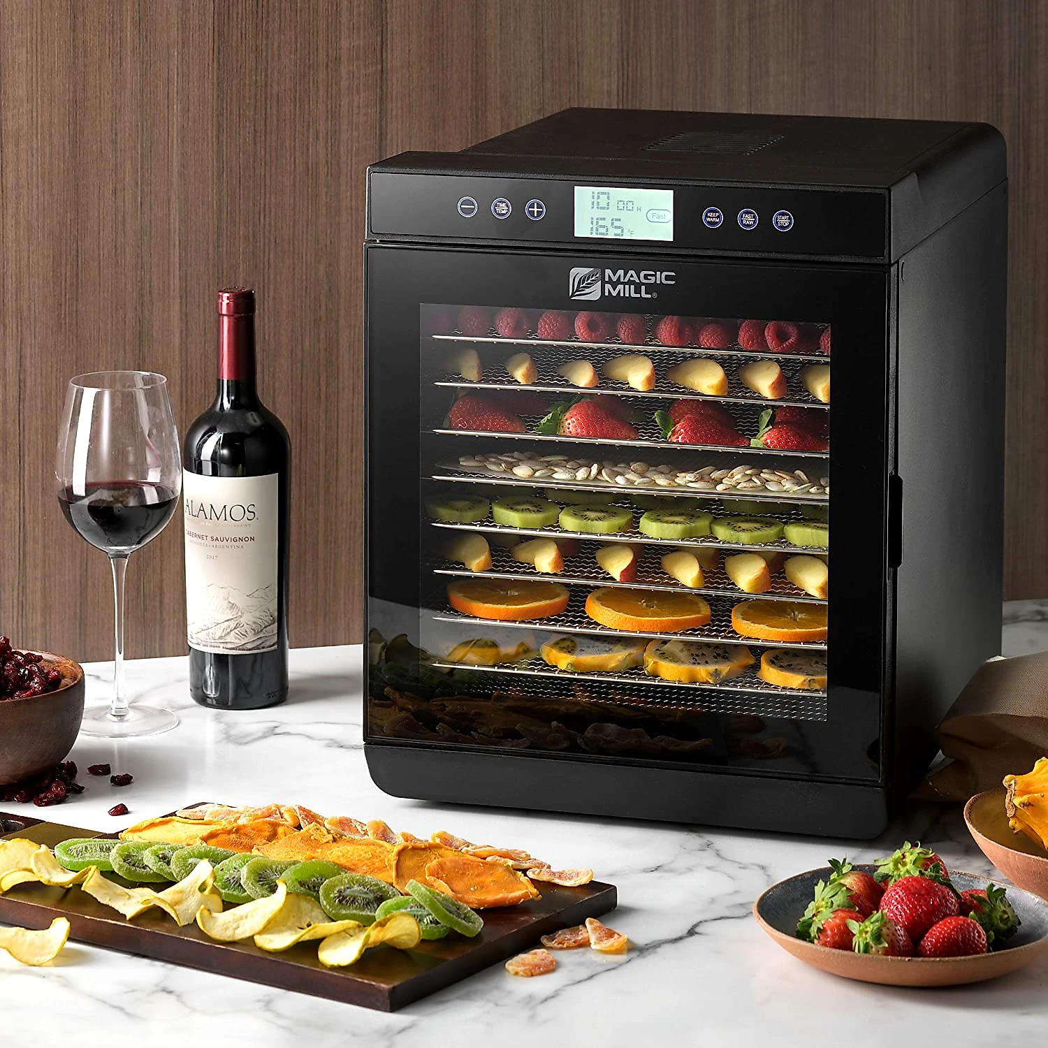 Desidratador de Alimentos Magic Mill 10Trays Inox 600W