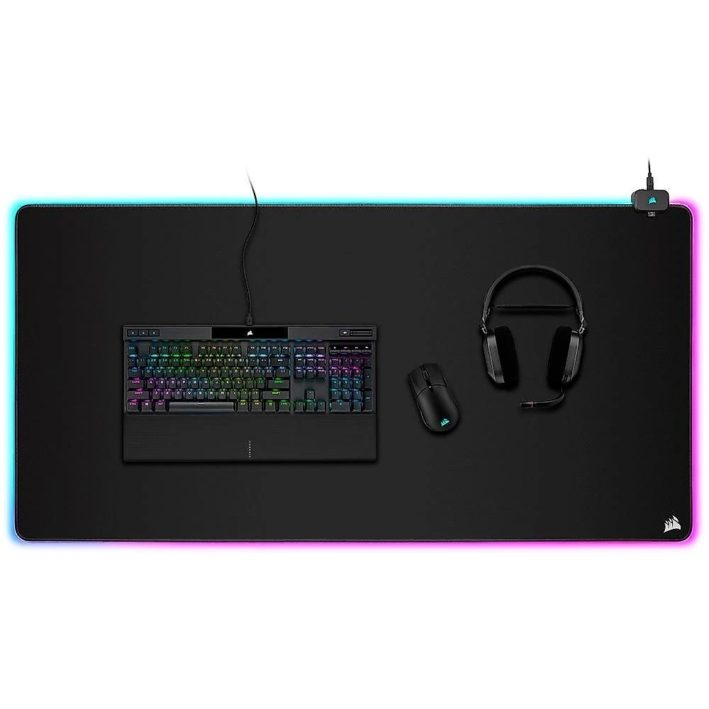 Mouse Pad Gamer Corsair MM700 3XL, RGB iCUE, Preto - CH-9417080-WW