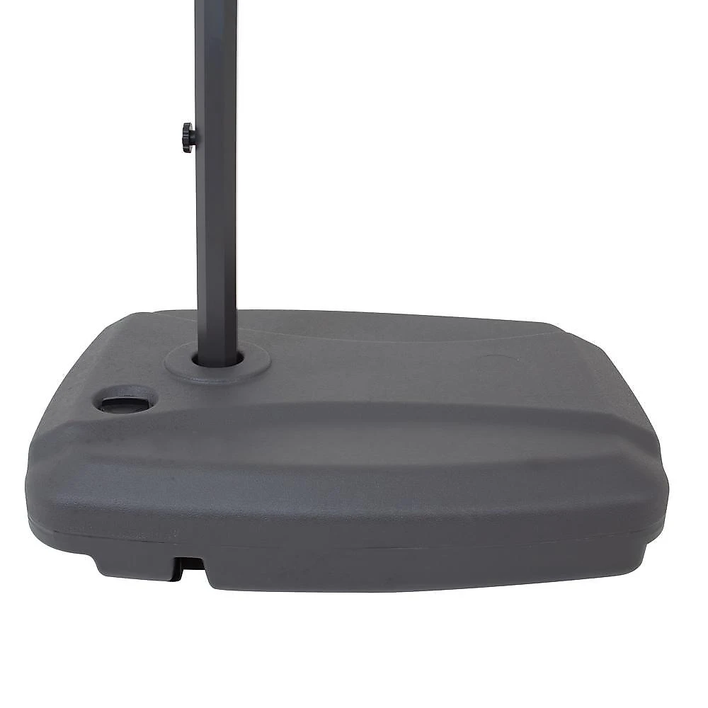 Ombrelone dubai com base 3m jardim e piscina mor