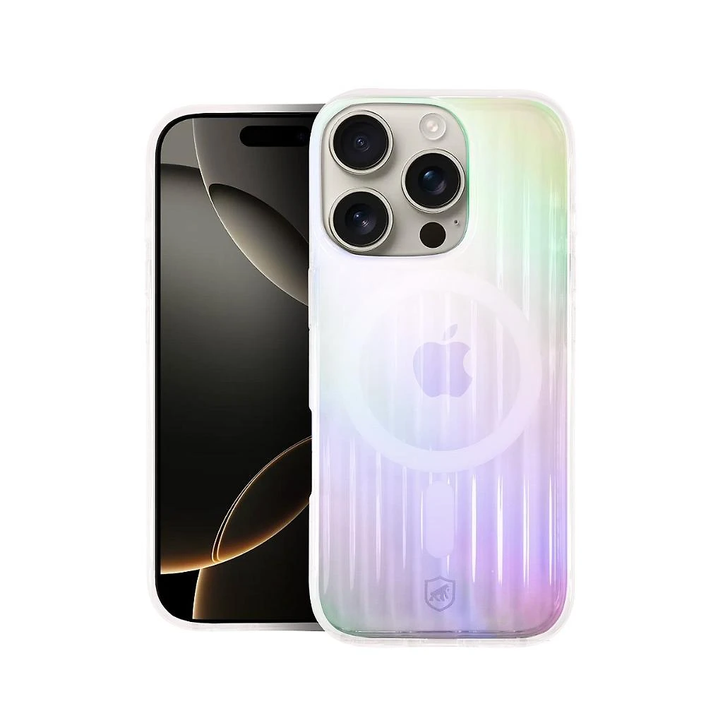 Capa para iPhone 16 Pro - Rainbow Transparente - Gshield