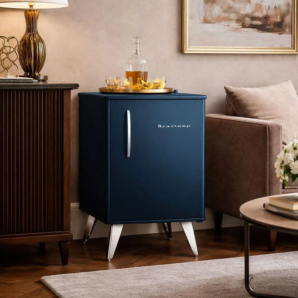 Frigobar Brastemp BRA08MZ Retrô 76 Litros Azul 110V