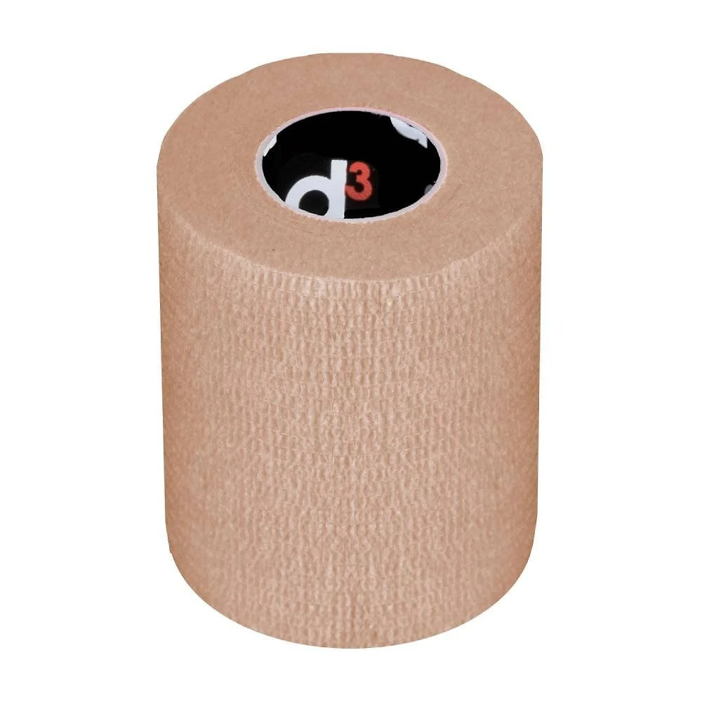 Bandagem Elastica D3 Tape 7,5cm Por 5 Metros Bege