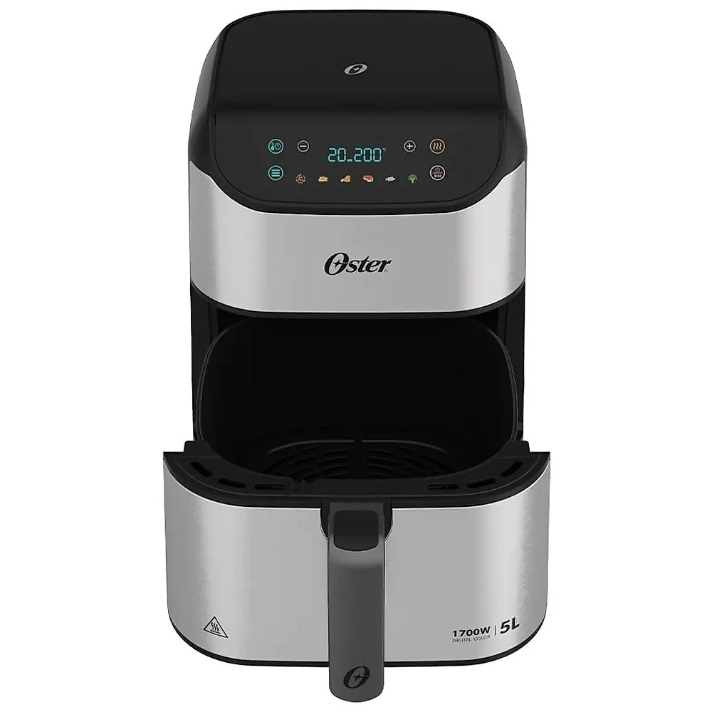 Air Fryer Digital Oster OFRT930 5 Litros, Inox - 220 Volts