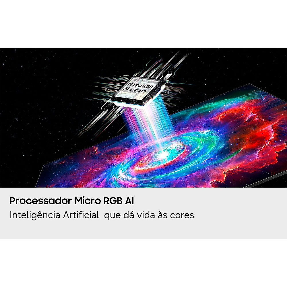 Smart TV Samsung Vision AI Micro RGB 4K 65" Polegadas R85H 2026 Bivolt