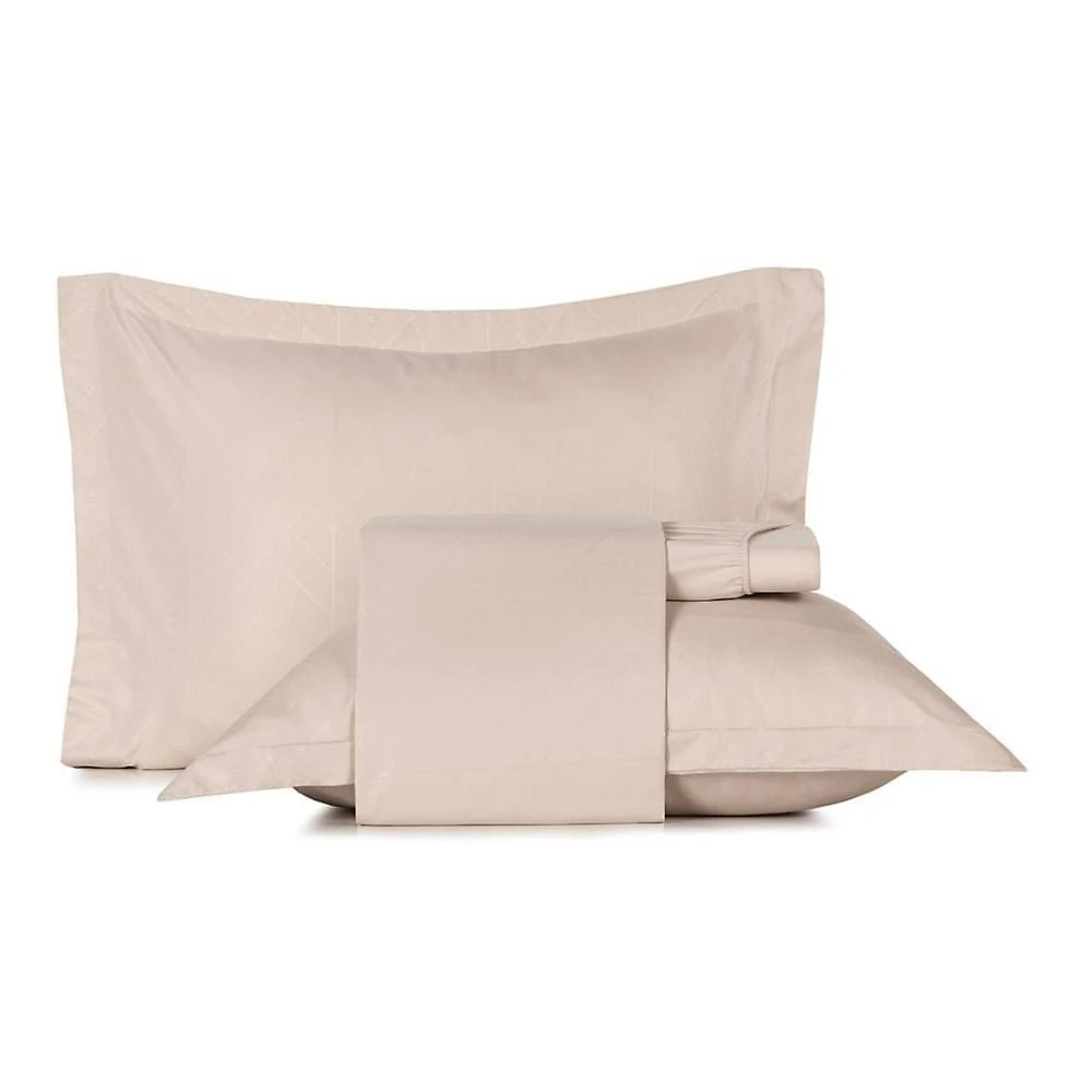 Jogo de Cama Queen 4 Peças Ultrawave Orbe 100% Algodão Toque Acetinado Altenburg