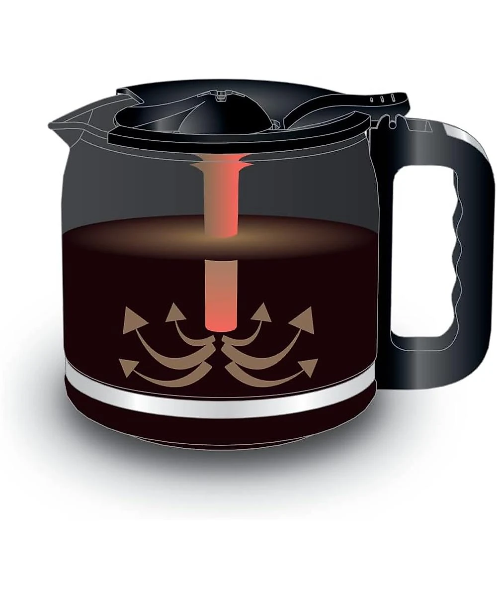 Cafeteira Elétrica Arno New Element Black 1000W