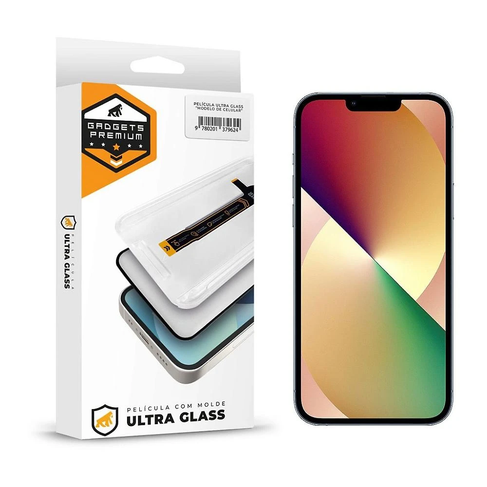 Película para iPhone 13 Pro Max - Ultra Glass - Preta - Gshield