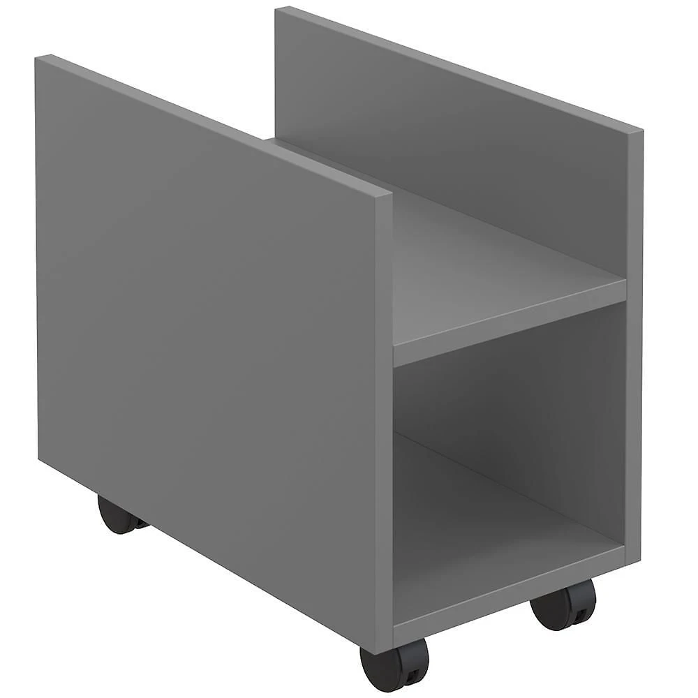 Suporte Para Cpu E Nobreak Com Rodízios Guide L03 Cinza - Lyam
