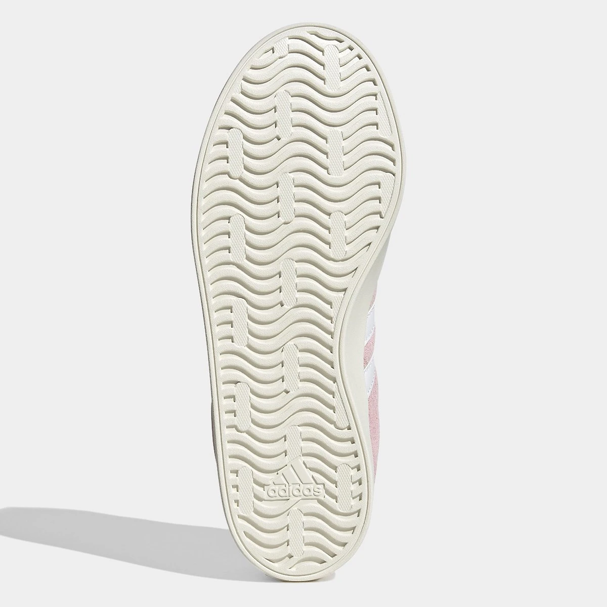 Miniatura Tênis Couro Adidas Vl Court 3 0 Feminino Rosa+Branco - 34